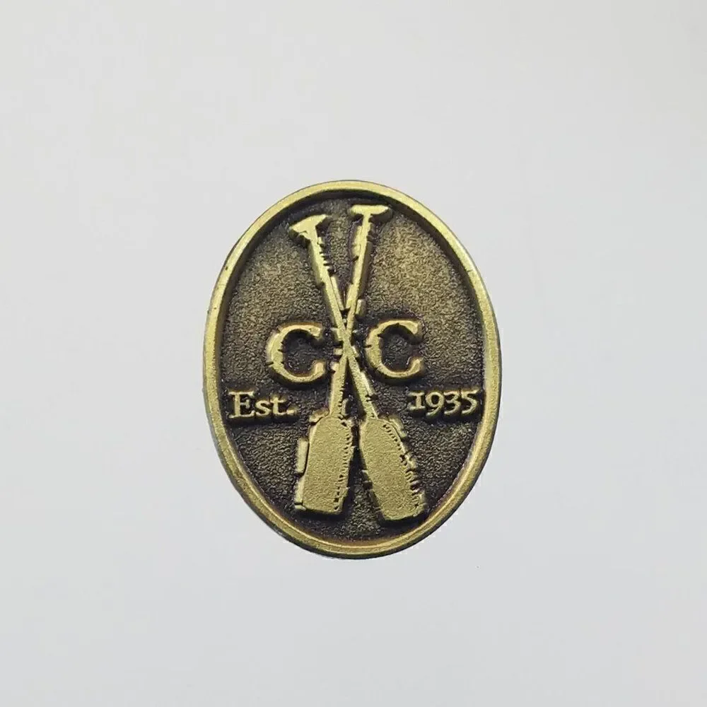 CC Golf Country Club Hat Lapel Pin Pin Back